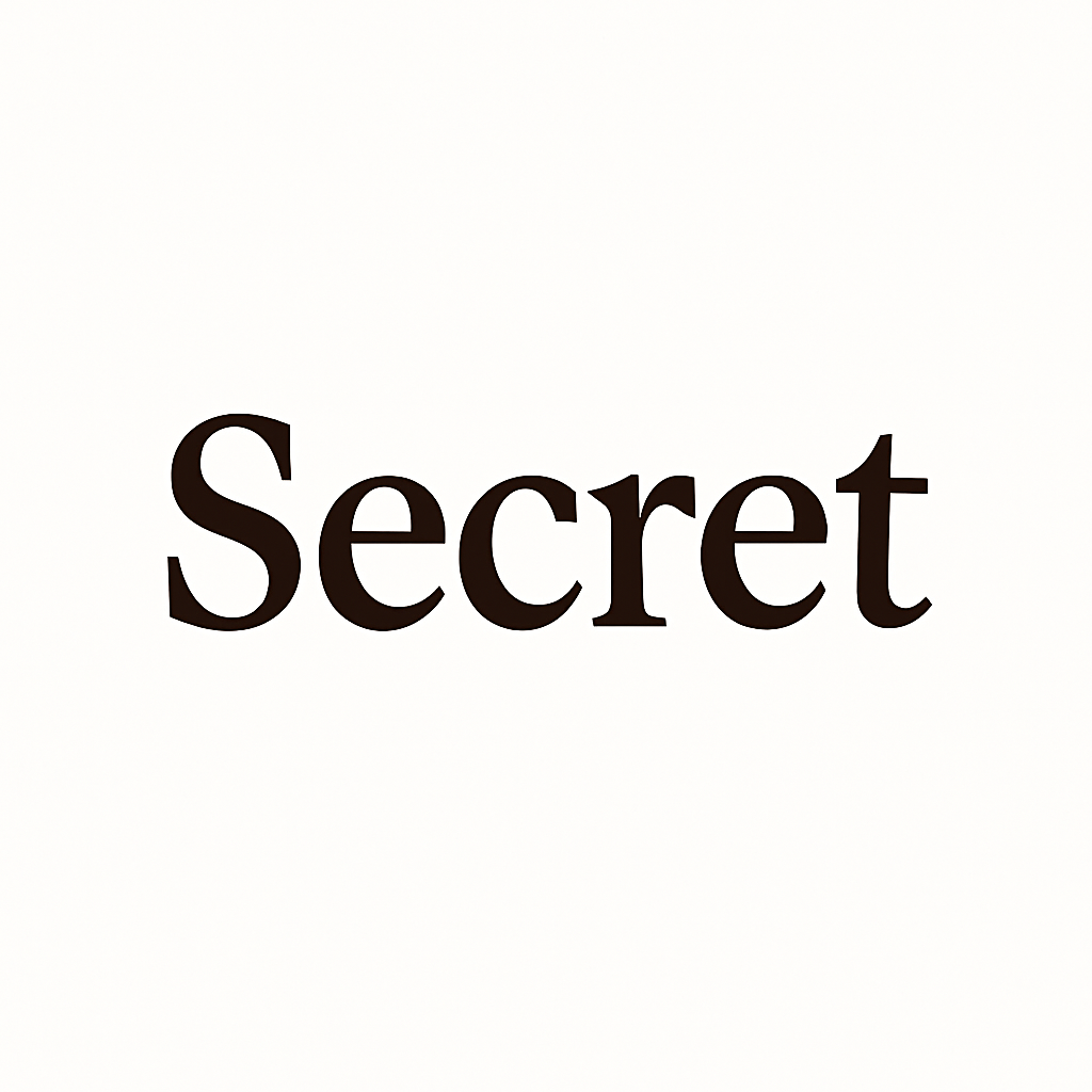 Sshhhh! It's a secret!