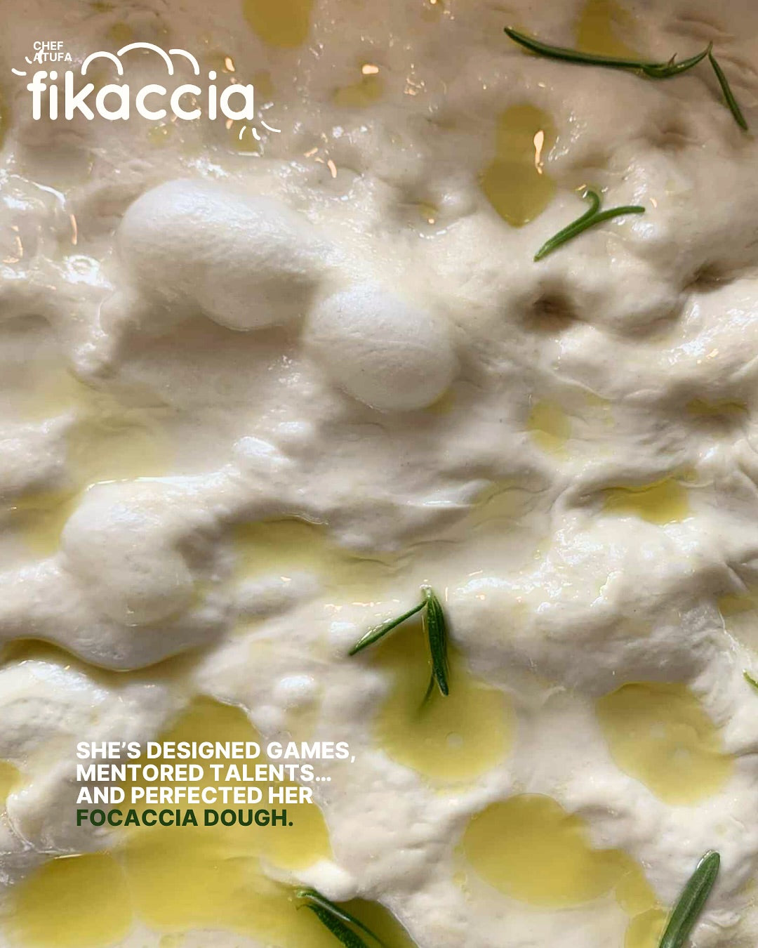 Fikaccia, private delivery by Chef Clara