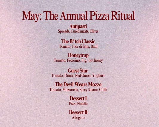 Annual Pizza Ritual by À Table and Amanda Li