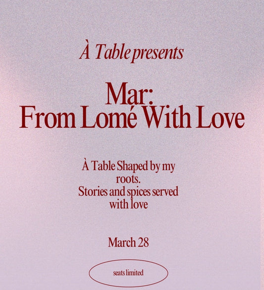 From Lomé with Love by À Table