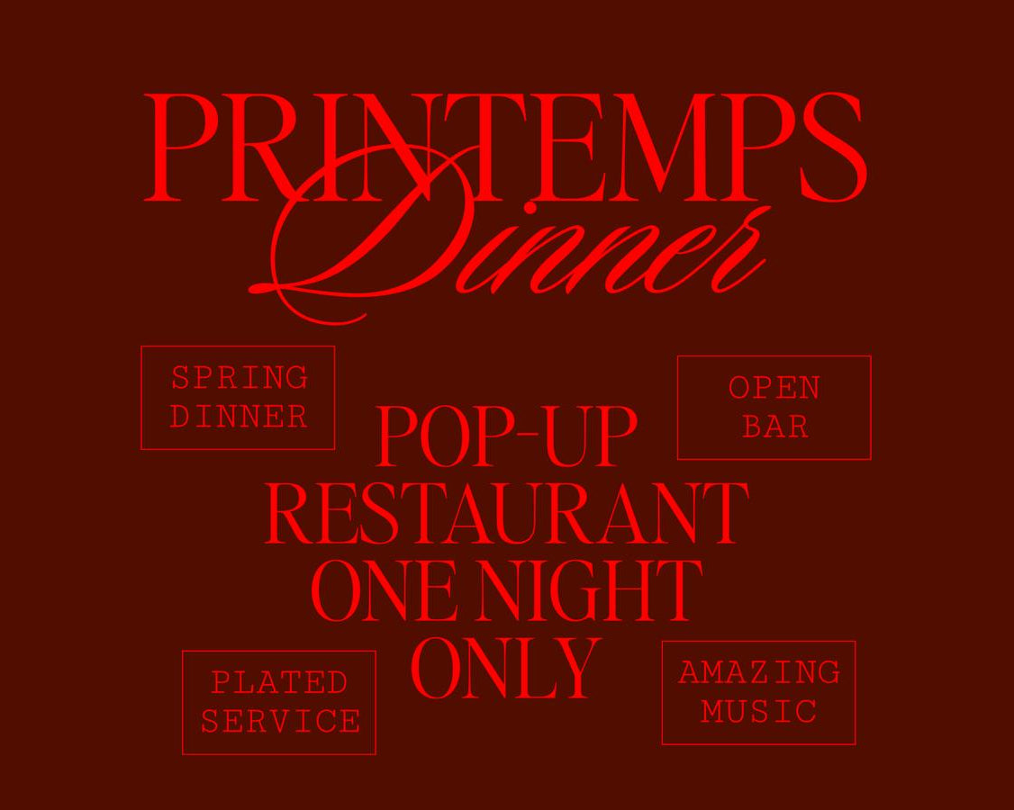 French Printemps Dinner by Racine (Fuck my fork) - 25th of April