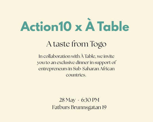 A taste from Togo by À Table and Action10
